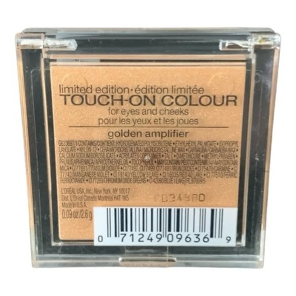 L’OREAL Touch-On Colour Golden Amplifier Cream Highlighter Eyes & Cheeks New